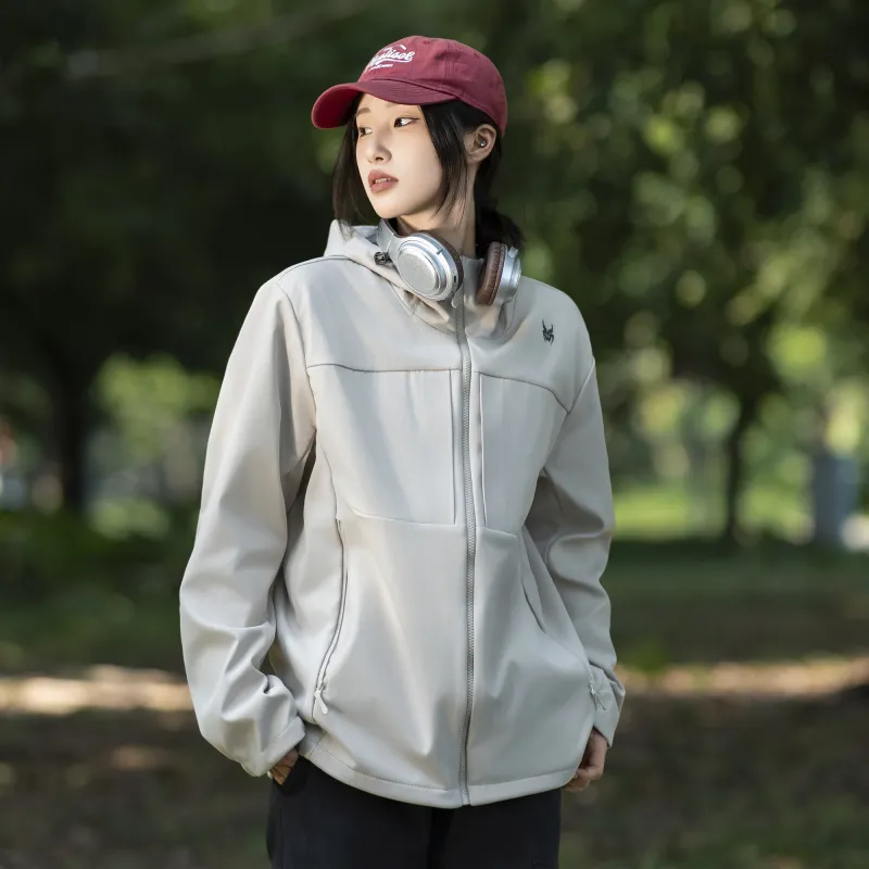 ZMOH Hooded Jacket Unisex Couple's-6