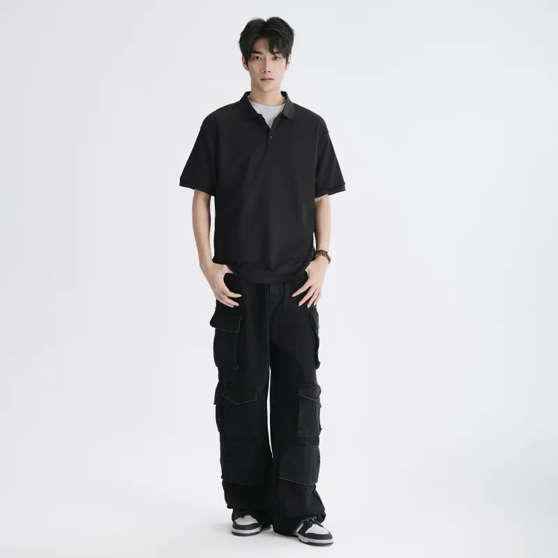 ZMOH Polo Shirts Unisex-16