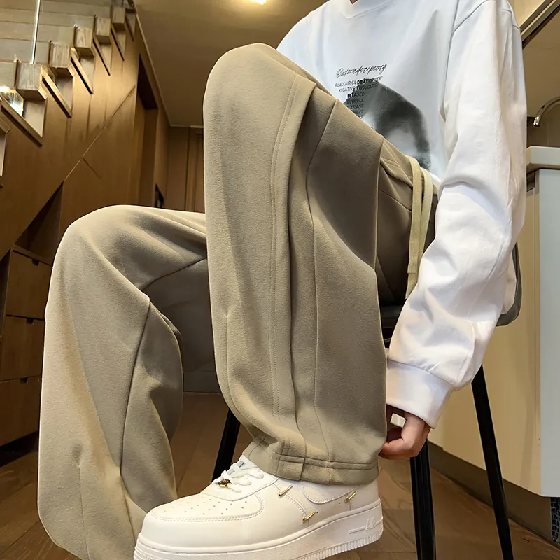 ZMOH Sweatpants Unisex Couple's-4