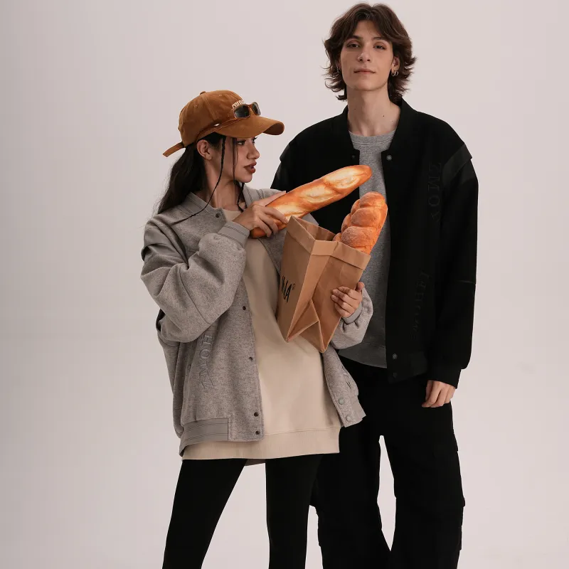 ZMOH Baseball Jacket Unisex Couple's-3