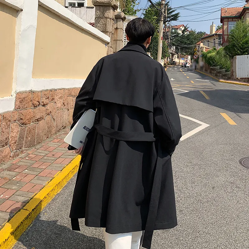 LOOX! Trench Coats Unisex-3
