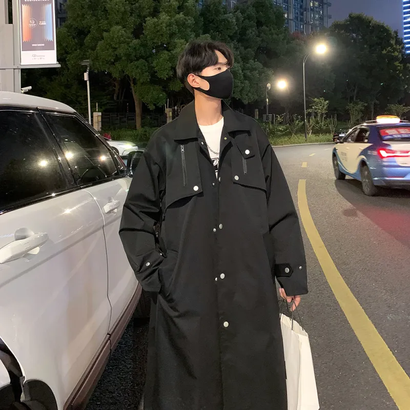 LOOX! Trench Coats Unisex-4