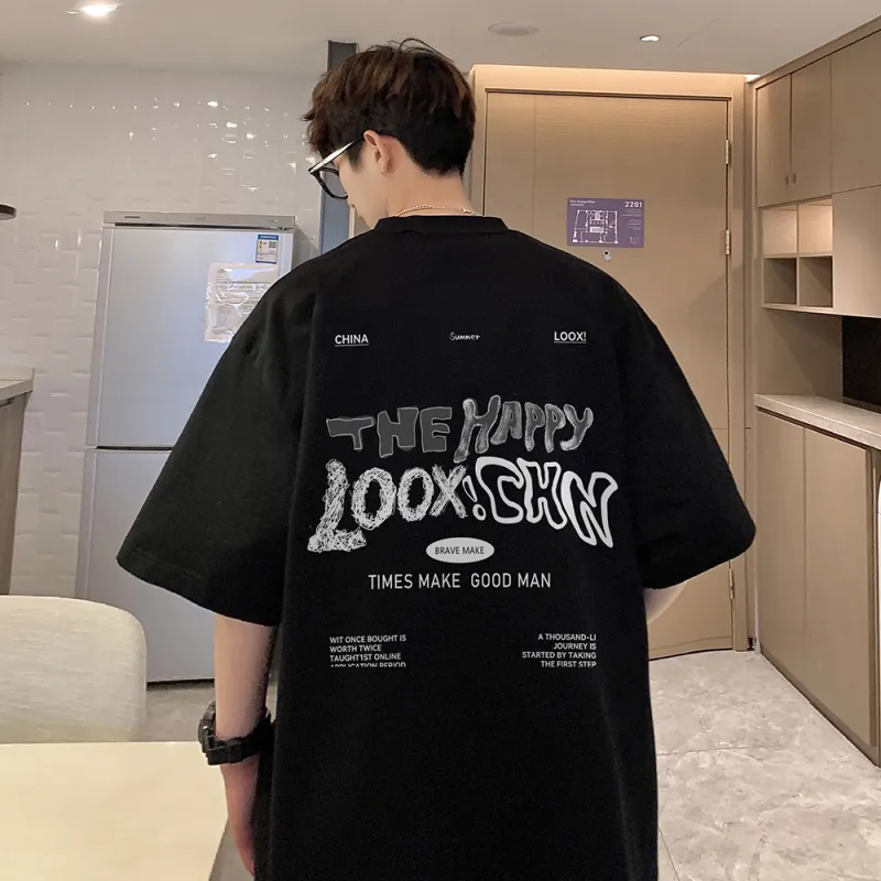 LOOX! T-Shirt Unisex Short-Sleeved Long-Sleeved Two Length Options Available-8