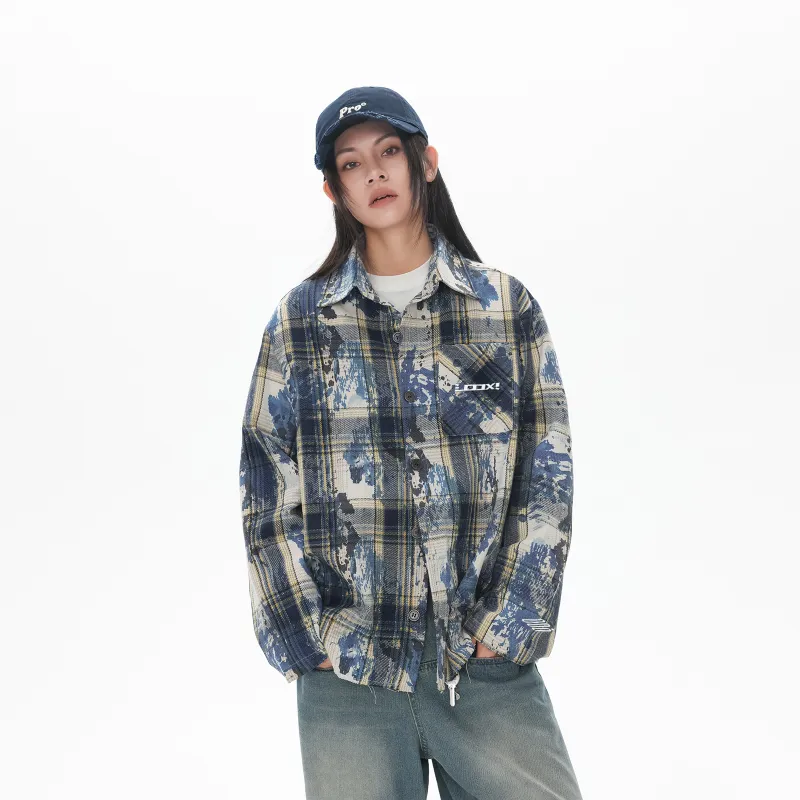 LOOX! Long Sleeved Shirts Unisex Blue-2