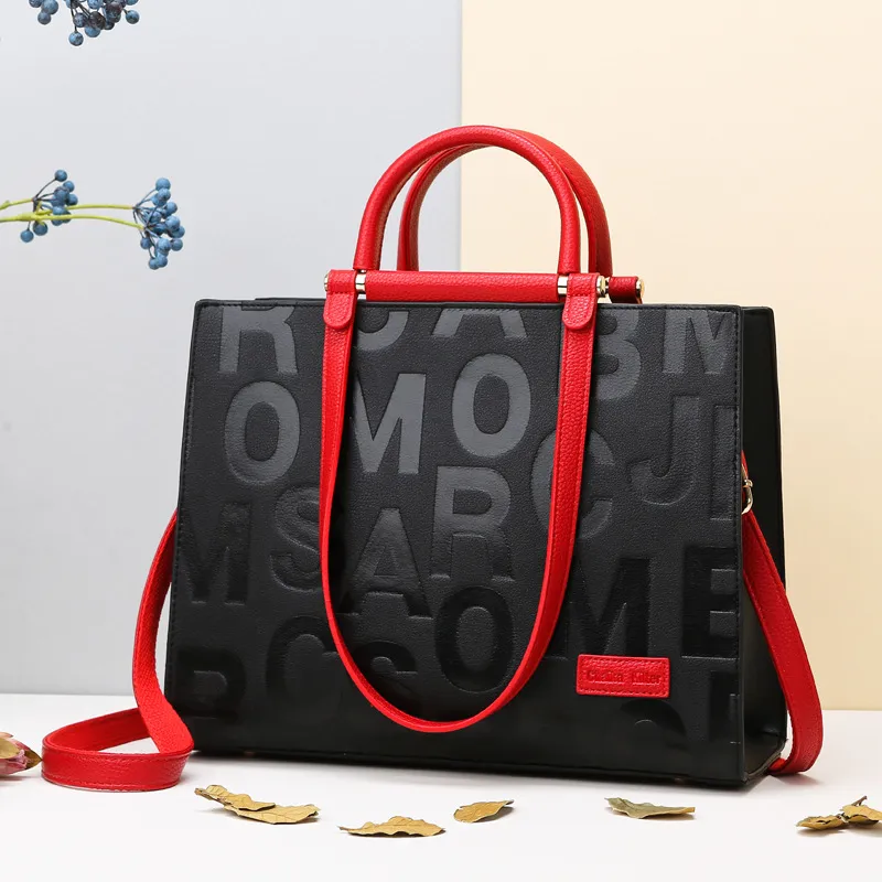 Boniu Polyester Tote One Shoulder Handbag Women's Multicolor-3