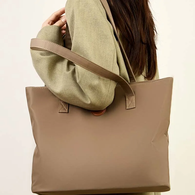 Boniu Nylon Tote One Shoulder Handbag Regular Women's Multicolor-3