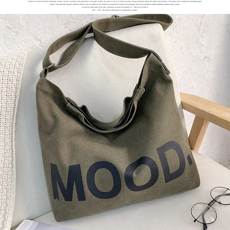 Boniu Canvas Handbag Unisex Multicolor-5