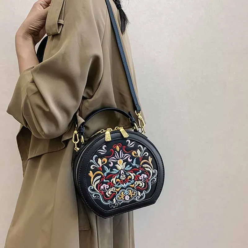 Boniu PU Crossbody One Shoulder Handbag Regular Women's Multicolor-2