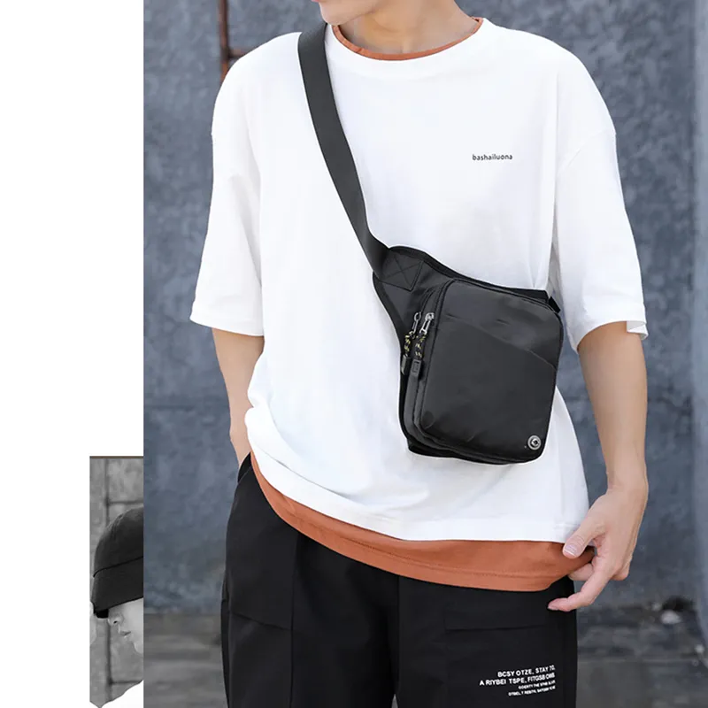Boniu Nylon Fanny Pack Sling Bag Crossbody Bag Unisex Multicolor-1