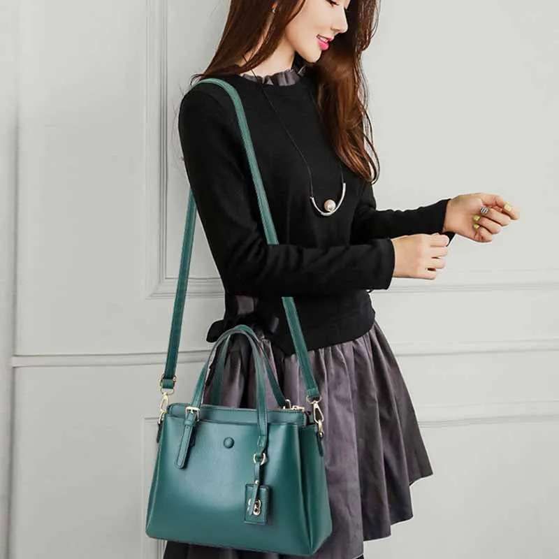 Boniu PU One Shoulder Handbag Women's Multicolor-5