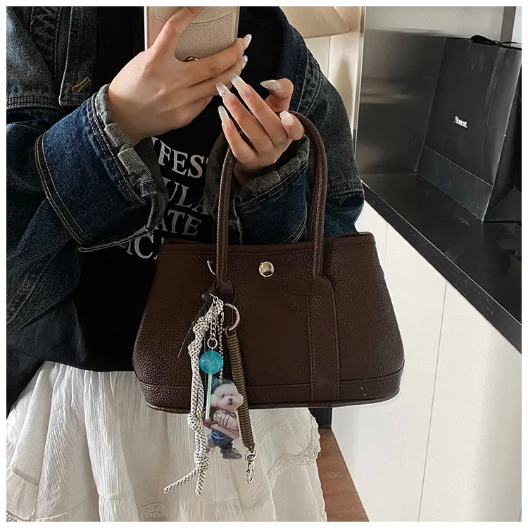 Boniu PU Handbag Large Size Unisex Multicolor-9