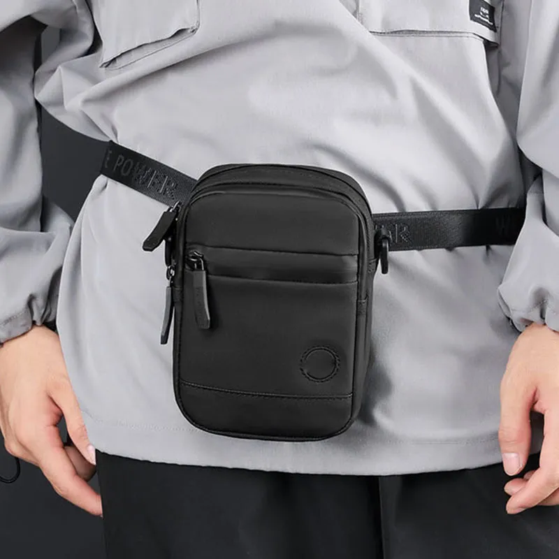 Boniu Nylon Fabric Shoulder Bag Men's Multicolor-1