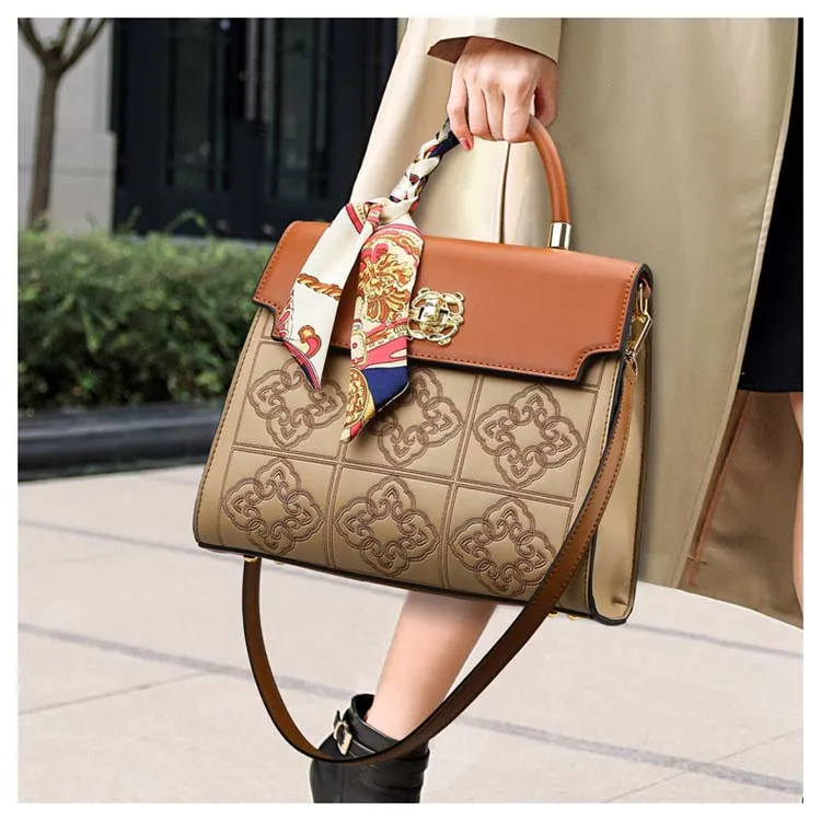 Boniu PU Handbag Women's Cookie-2