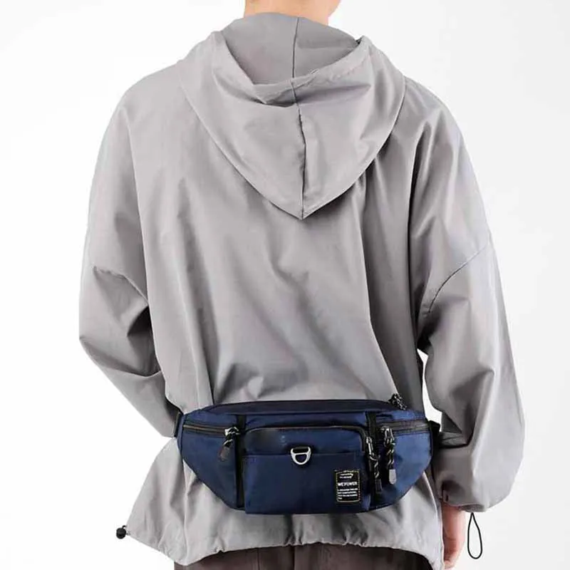 Boniu Nylon Fabric Fanny Pack Men's Multicolor-7