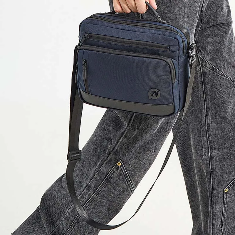 Boniu Water Repellent Composite Film Shoulder Bag Unisex Multicolor-5