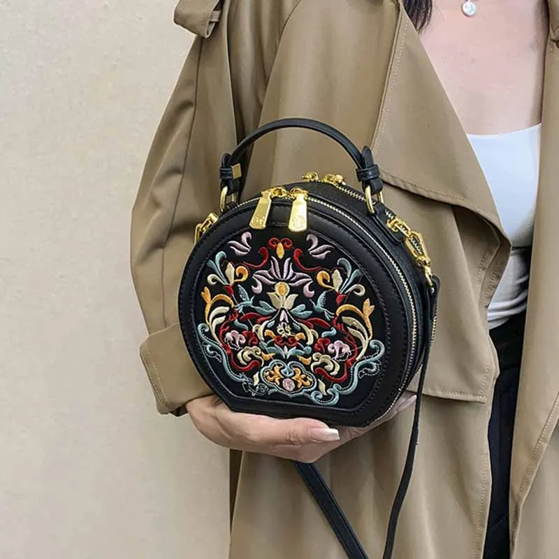 Boniu PU Crossbody One Shoulder Handbag Regular Women's Multicolor-1