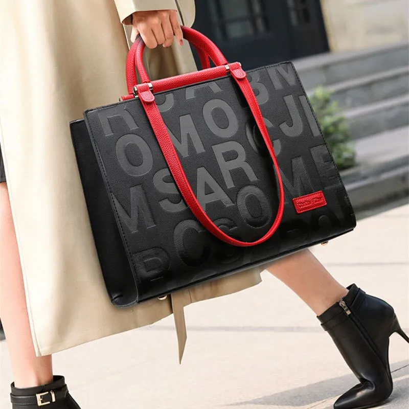 Boniu Polyester Tote One Shoulder Handbag Women's Multicolor-2