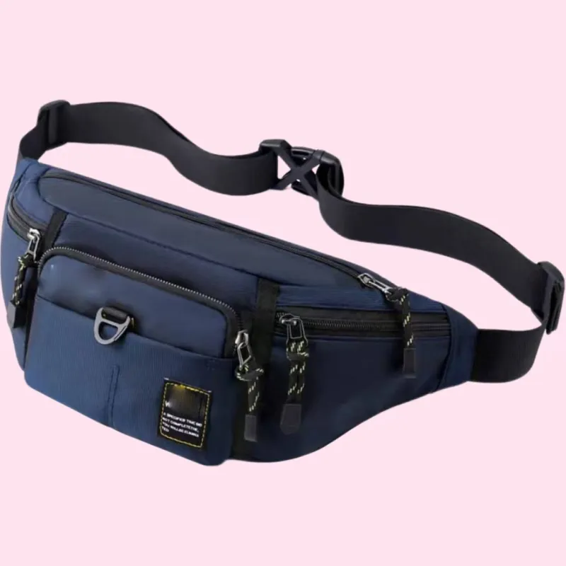 Boniu Nylon Fabric Fanny Pack Men's Multicolor-6