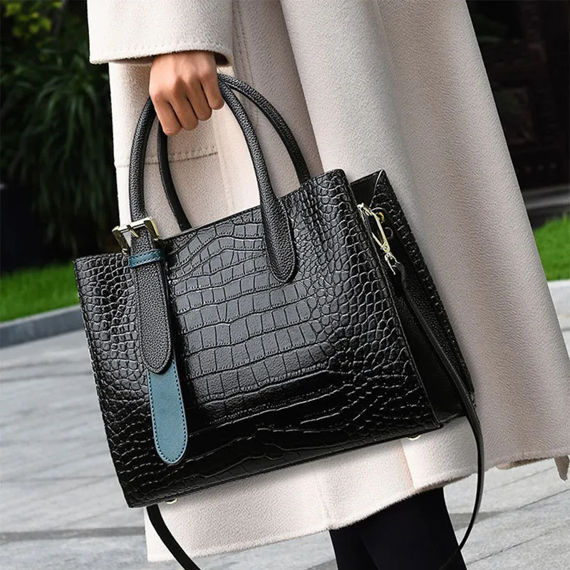 Boniu Polyester Shoulder Bag, Crossbody Bag, Handbag Regular Women's Black-3