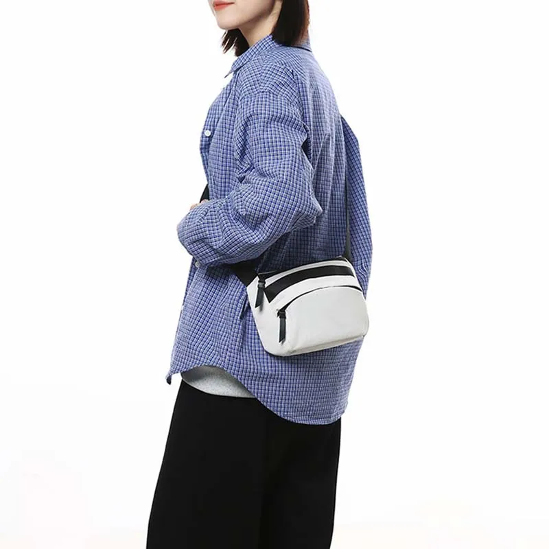 Boniu Nylon Shoulder Bag, Crossbody Bag Unisex Multicolor-1