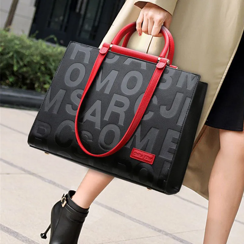 Boniu Polyester Tote One Shoulder Handbag Women's Multicolor-4