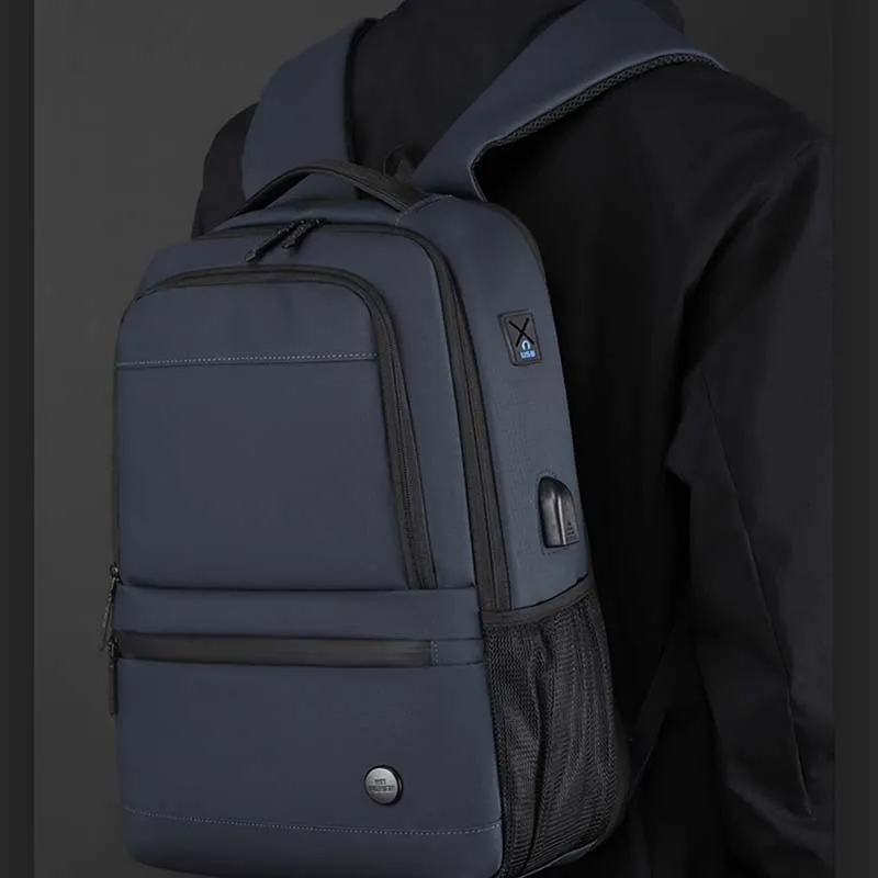 Boniu Nylon Backpack Unisex Multicolor-5