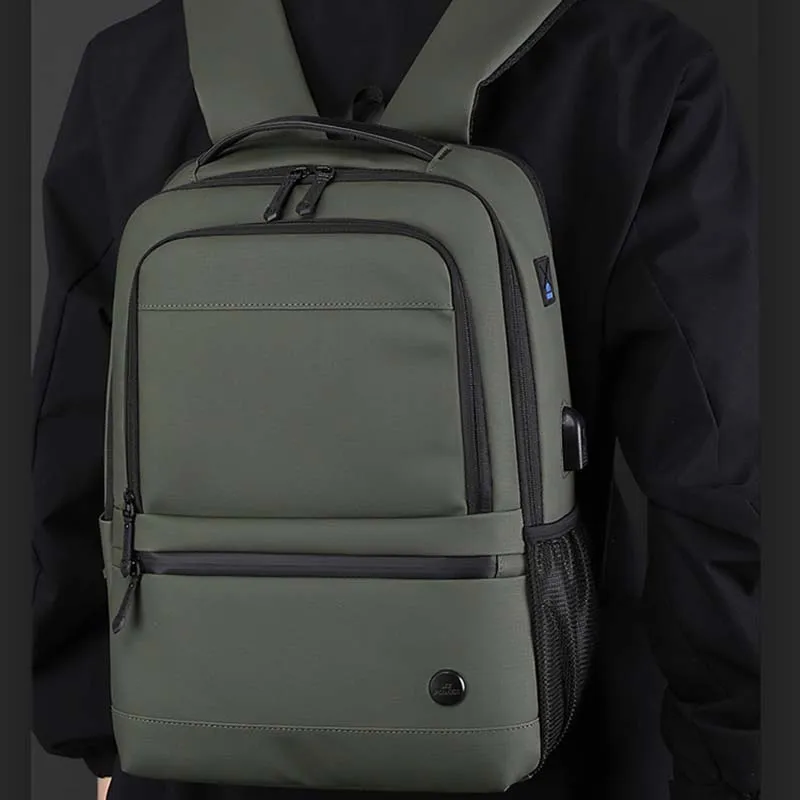 Boniu Nylon Backpack Unisex Multicolor-7