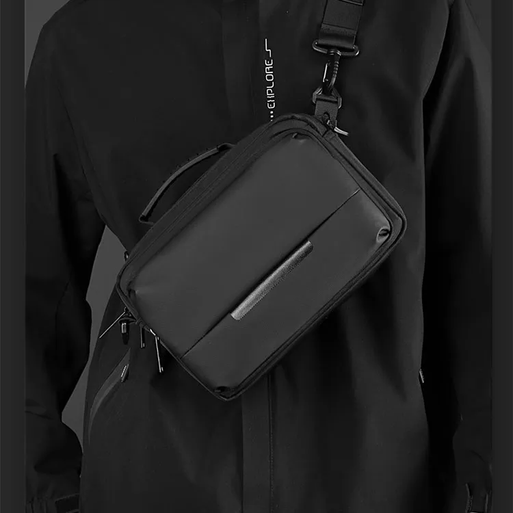Boniu Nylon Fabric One Shoulder Handbag Men's Multicolor-1