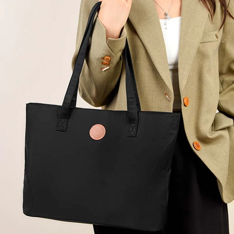 Boniu Nylon Tote One Shoulder Handbag Regular Women's Multicolor-1