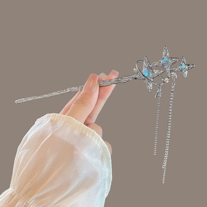 Connect The Past And The Present. Alloy Hairpins Women's-2