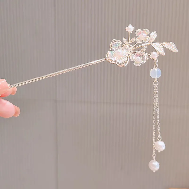Connect The Past And The Present. Alloy Hairpins Women's-4
