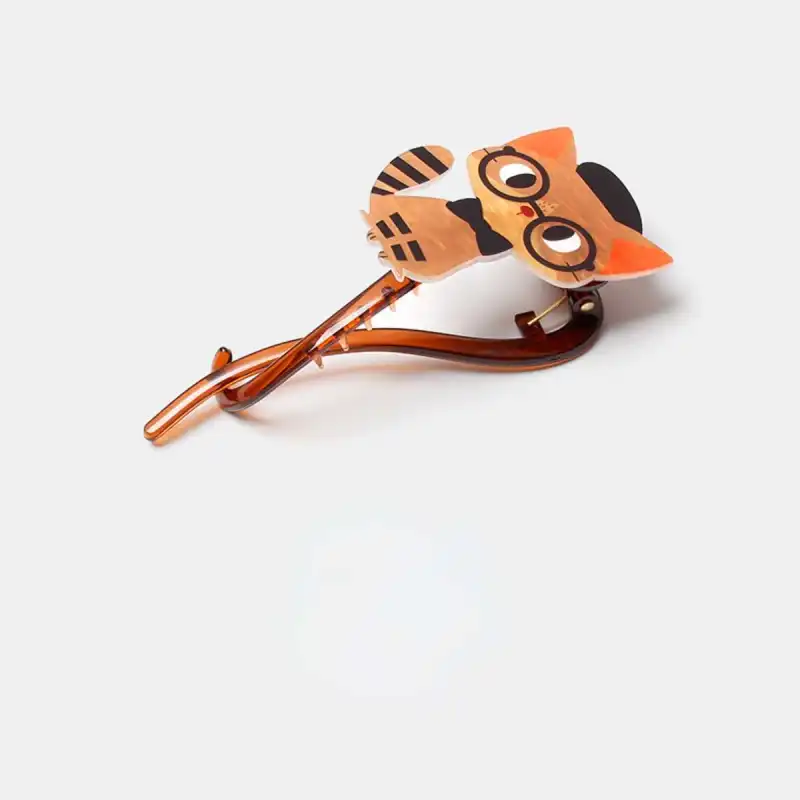 Connect The Past And The Present. Acrylic Hair Clips Women's-7
