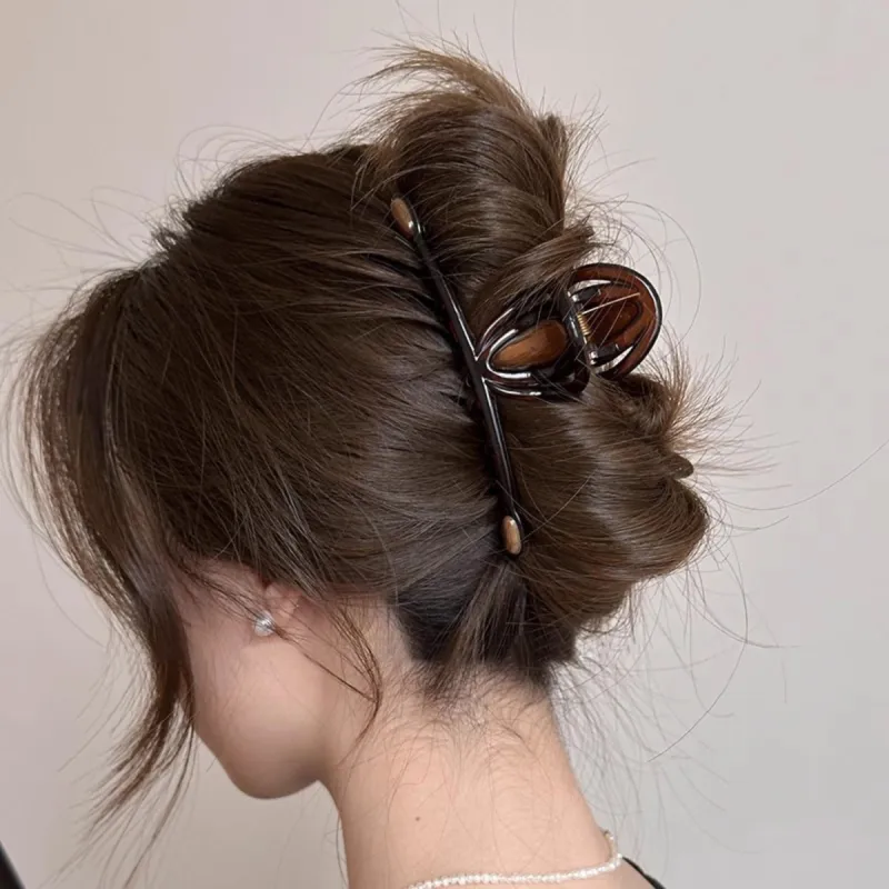 Connect The Past And The Present. Acrylic Hair Clips Women's-1