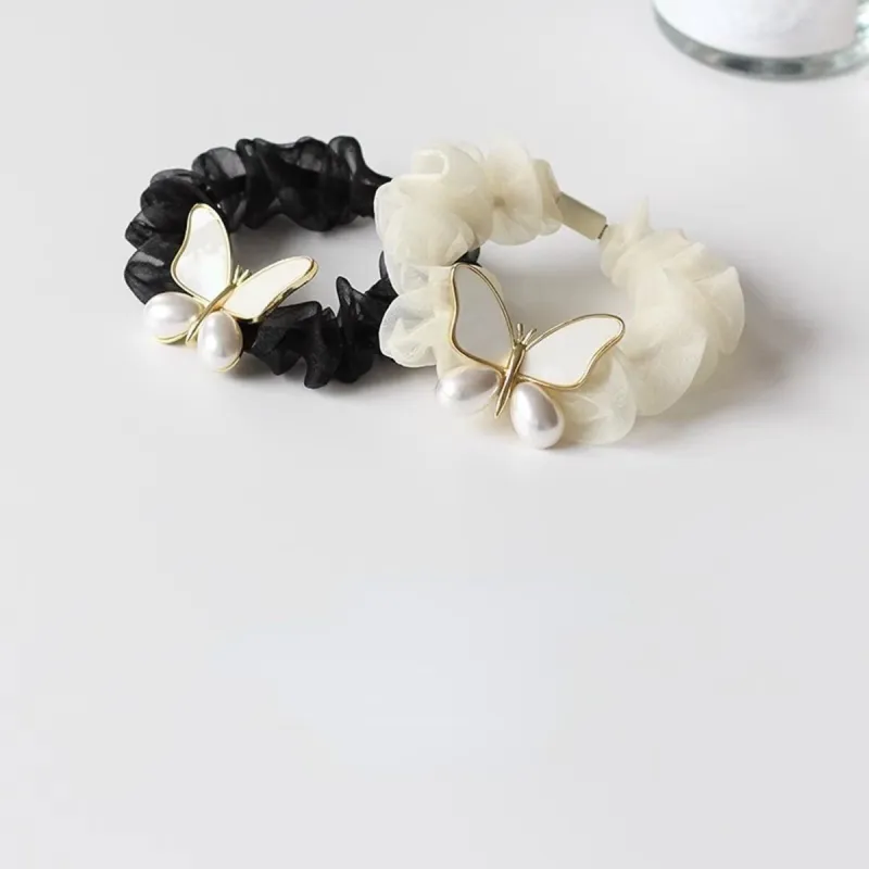 Connect The Past And The Present. Fabric Hair Tie Women's-2