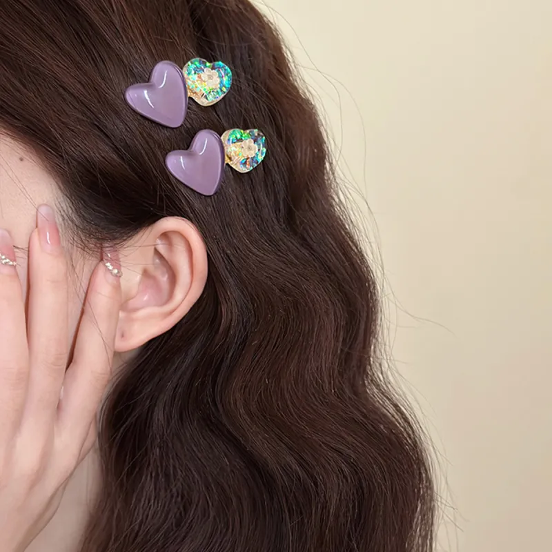 Connect The Past And The Present. Alloy Hair Clips Women's-4