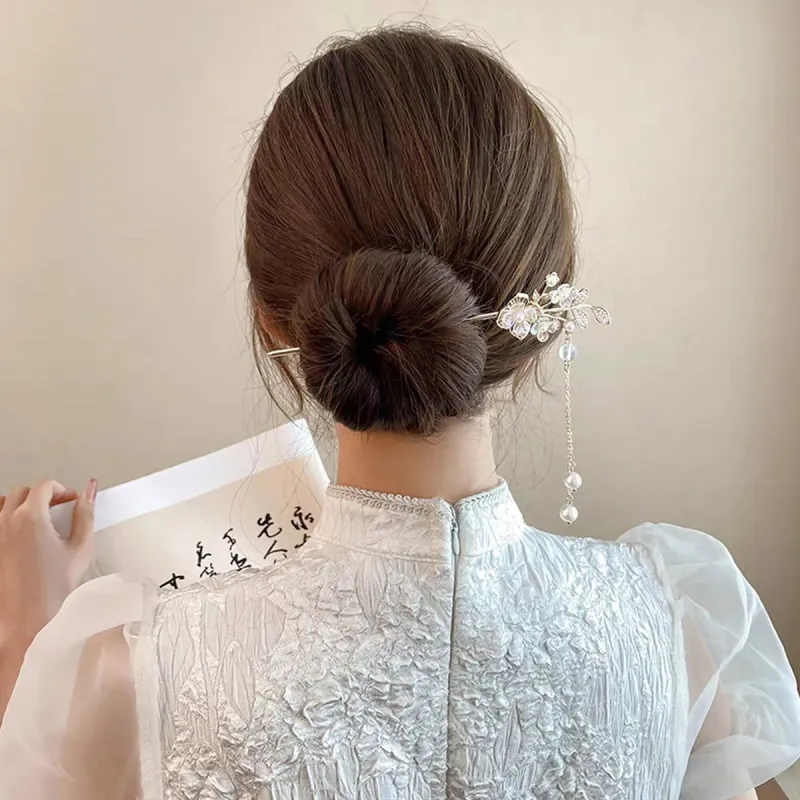 Connect The Past And The Present. Alloy Hairpins Women's-1