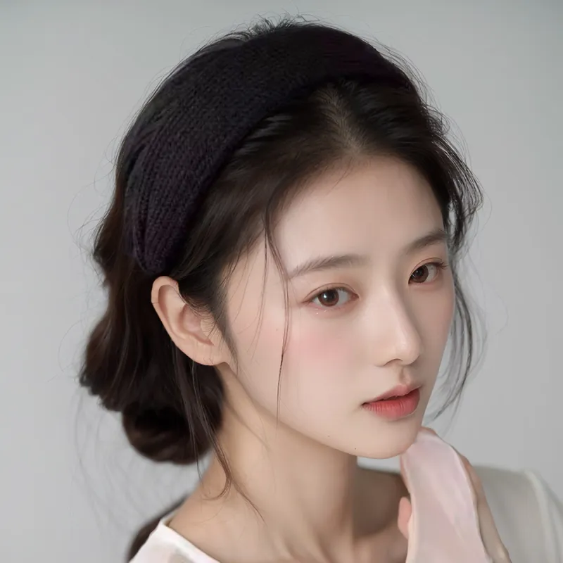 Connect The Past And The Present. Fabric Headbands Women's-9