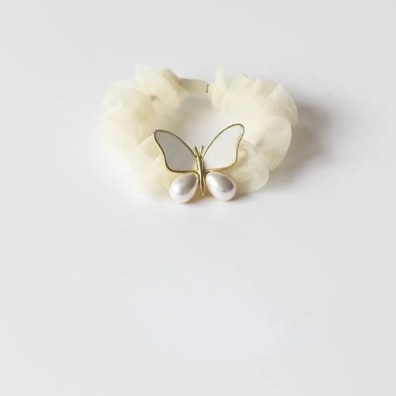 Connect The Past And The Present. Fabric Hair Tie Women's-1