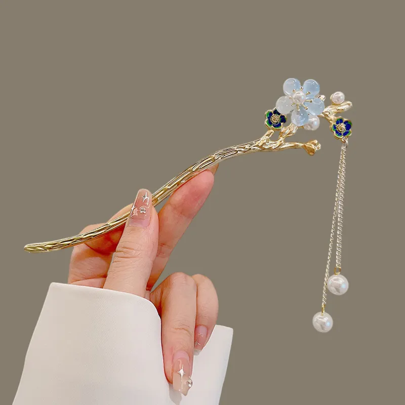 Connect The Past And The Present. Alloy Hairpins Women's-2