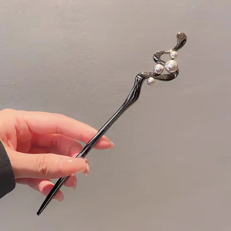 Connect The Past And The Present. Alloy Hairpins Women's-10
