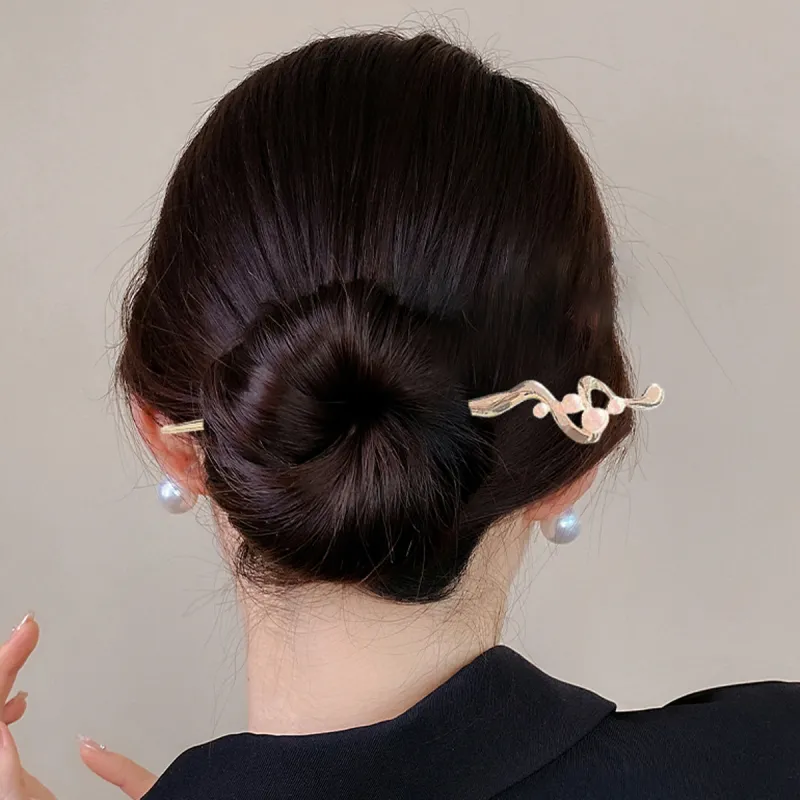 Connect The Past And The Present. Alloy Hairpins Women's-5