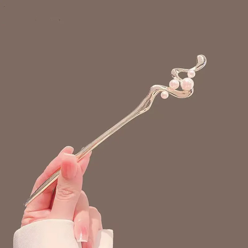 Connect The Past And The Present. Alloy Hairpins Women's-6