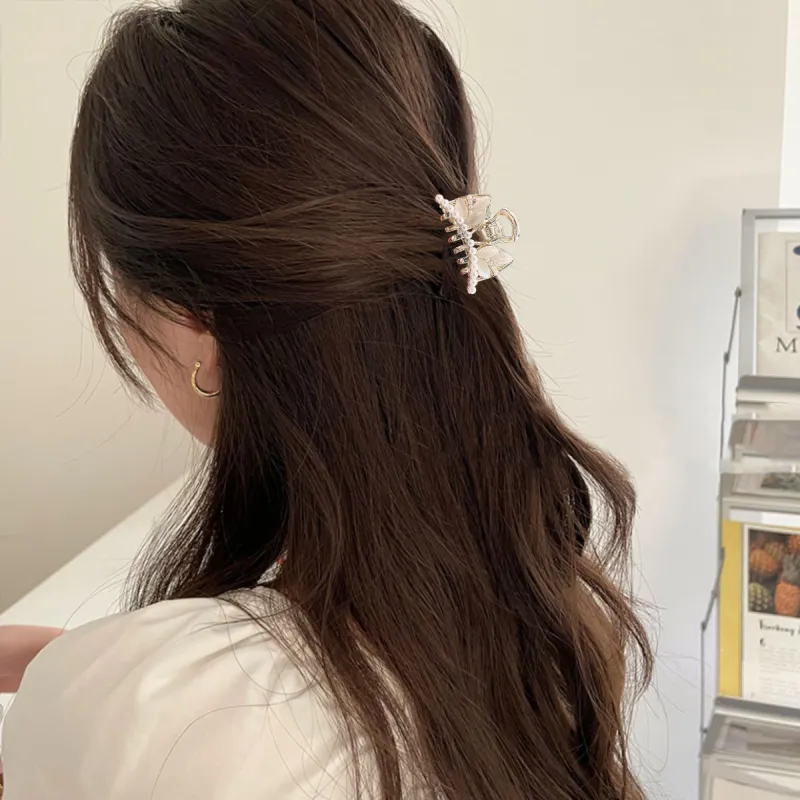 Connect The Past And The Present. Alloy Claw Clip Hair Clip Women's-1