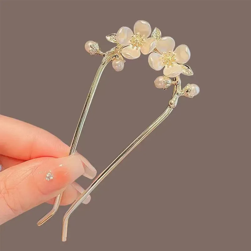 Connect The Past And The Present. Alloy Hairpins Women's-3