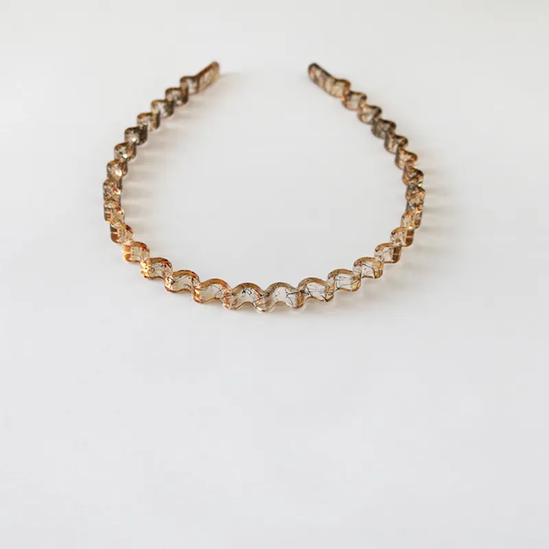 Connect The Past And The Present. Acrylic Headbands Women's-7