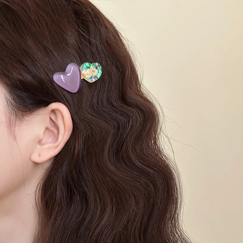Connect The Past And The Present. Alloy Hair Clips Women's-5
