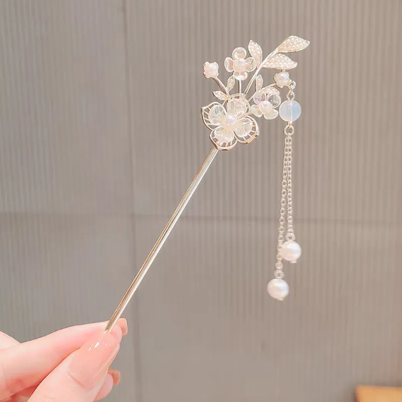 Connect The Past And The Present. Alloy Hairpins Women's-3