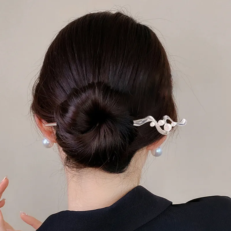 Connect The Past And The Present. Alloy Hairpins Women's-1