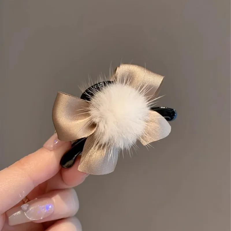 Connect The Past And The Present. Fabric Hair Clips Women's-2