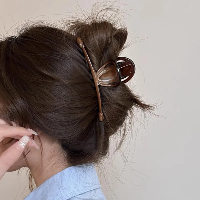 Connect The Past And The Present. Acrylic Hair Clips Women's-3